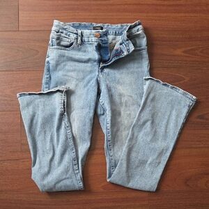 Express Light Blue Boot Cut Jeans